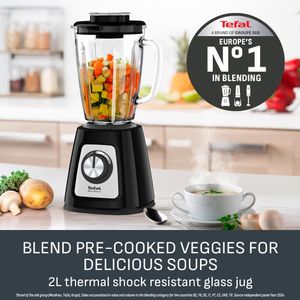Tefal Blendforce II Blender, 2L – Black