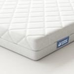 Mother Nurture Classic Foam Crib Mattress, White, 89 x 40 x 3.5 cm