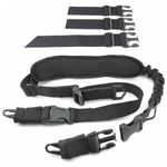 HOUSON 2 Point Rifle Sling, Tactical Gun Sling Rifle Belt Rifle Sling Weapon Strap for Rifle Belts Gun Airsoft Military Sling Hunting