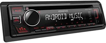 Kenwood KDC-130UR Car Radio, Black