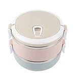 Student Office Worker Food Container Bento Box Food Container for Kitchen School Canteen Office Camping (Two Layer),Portable Stainless Steel Lunch Box, Bento Boxes for Adults,4 Tiers Stainless S