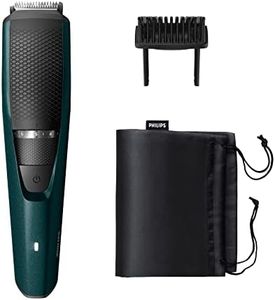 PHILIPS BT3231/15 Smart Battery Powered Beard Trimmer For Men With Self-Sharpening Blades For Precise Trim- Quick Charge; India's No.1 Trimmer*
