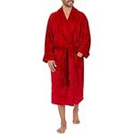 IZOD Men's Comfort-Soft Fleece Robe