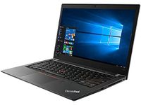 Lenovo ThinkPad T480s Windows 10 Pro Laptop - Intel Core i7-8650U, 16GB RAM, 500GB SSD, 14" IPS FHD (1920x1080) Matte Display, Fingerprint Reader, Black Color