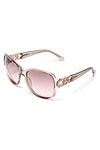 GUESS Factory Oversized Chain-Trim Sunglasses