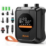 Blytech Paddle Board Electric Pump, Portable 20PSI SUP Pump with 13,500mAh Rechargeable Battery, Fast Inflation/Deflation, 7 Nozzles for Inflatables, Kayaks, Tents, Boats, Pool