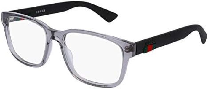 Gucci GG0011O Eyeglasses - Grey/Black (007) - 55mm