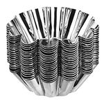 uxcell 20pcs Cupcake Mold, Stainles