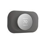 Petrichor Nest Thermostat Wall Plate - Compatible with Google Nest Thermostat 2020 - Nest Thermostat Trim Kit, Nest Thermostat Wall Plate Cover Thermostat Accessory Easy Installation - Charcoal