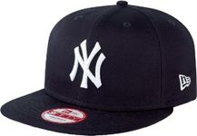 New Era Men's MLB 9Fifty N Yankees 9Fifty Snapback Baseball Cap, Blue (Team), Large (Manufacturer Size:Medium/Large)