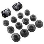 TENNMAK 12X Eartips Replacement for JBL Tune Buds Earbuds Earpad * 6 Pairs