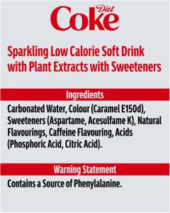 Diet Coke 24-Pack 330ml Cans – Sugar-Free Soft Drink