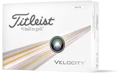 Titleist Velocity Golf Ball, White