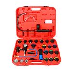 A ABIGAIL Universal Radiator Pressure Tester and Vacuum Type Cooling System Kit 28 pcs