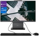 Lenovo ThinkCentre Neo 50a Business All-in-One, 23.8" FHD Anti-Glare Display, Intel Core i7-13620H, 16GB DDR5 RAM, 512GB SSD, Wired KB & Mouse, HDMI, RJ-45, Webcam, Wi-Fi 6, Windows 11 Pro, Black