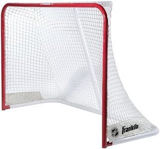 Franklin Sports Street Hockey Goal - Official Regulation Steel Hockey Net - Street Hockey Goal Set - 72" x 48" - 2.0 Inch Post