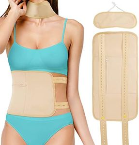 Kit d'huile de ricin réutilisable en flanelle de coton bio pour le foie, aide à dormir, muscles abdominaux et améliore la circulation digestive, la constipation