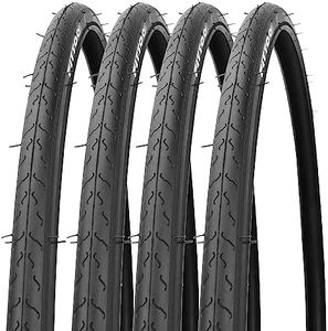 4 x FITTOO Bike Tire, Bicycle Tyre, 700x23C, Bike Tires Replacement for Road Bike, Hybrid Bike, Vintage Bike etc（4PCS Packed）
