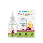 Mamaearth Onion Scalp Serum With Onion Oil and Niacinamide | For Healthy Hair Growth | 50ml