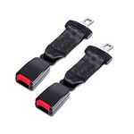 Seat Belt Extender Car Seat Belt Extension 2PCS Seatbelt Extender Comfortable and Convenient for Car Seat Pregnant Women (10 inch)