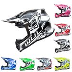 Wulfsport KAIR-X Helmet Kids Motocross Helmet- Black S (47-48cm)