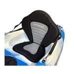 Cambridge Kayaks Universal Deluxe Padded Kayak seat with Detachable Back Pack, Black