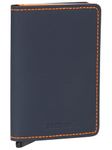 Secrid Slimwallet Nightblue & Orange One Size Unisex Adults, Nightblue & Orange, One Size, Modern