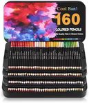 160 Artist Colored Pencils, Oil Col