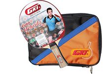 GKI Euro Hybridz Table Tennis Racquet ,Multicolor,Wood