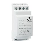 YJYUIU 8VA Door Bell Transformer-Input 230V,Output 8V/12V/24V-For Wired Doorbell & Compatible With Ring/Chime/Smart Door Bell-DIN Rail Mountable