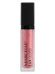 Marcelle Lux Gloss Sheer, Sorbet, Lip Gloss, Ultra-Comfortable & Hydrating Formula, Visibly Fuller and Plumper Lips, Hypoallergenic, Fragrance-Free, Cruelty-Free, Gluten-Free, 5.5 mL