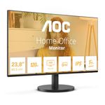 AOC 24B3HA2 - 24 Inch FHD monitor, IPS, 100Hz, 1ms, Ultra Narrow Boarder, FlickerFree, Adaptive Sync (1920 x 1080 250 cd/m HDMI 1.4 / DP 1.4)