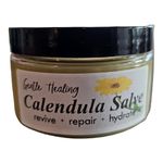 All Natural Calendula Salve 4oz (Calendula Salve with a touch of Lavender) 100% Natural and Handmade/Naturally Healthy/Gentle effective Healing for all skin