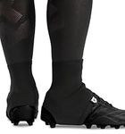 Gridiron Gladiator Spats Cleat Covers (Black, Large)