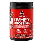 Whey Protein Powder, Six Star 100% Whey Protein Plus, Whey Protein Isolate & Peptides, Lean Protein Powder for Muscle Gain, Whey Isolate Protein Shake, Chocolate, 2 lbs (Packaging May Vary)