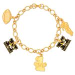 Wincraft NCAA University of Missouri 75332081 Bracelet with Charms Clamshell