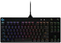 Logitech G PRO keyboard USB QWERTZ German Black G PRO, Standard, USB, Mechanical, QWERTZ, RGB LED, Black