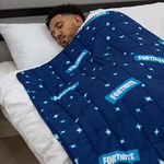 Rest Easy Sleep Better Weighted Blanket | Weighted Blanket Adults | Heavy Blanket for Sleep, Stress Relief, Anxiety Relief & Sensory Calming Blanket For Great Sleep (3kg, Fortnite)