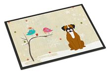 Caroline's Treasures BB2588MAT Between Friends Boxer - Flashy Fawn Indoor or Outdoor Mat 18x27, 27" L x 18" W, Multicolor