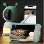 BOIFUN Baby Monitor 2K WiFi Video B