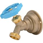 SharkBite 3/4 x 3/4 Inch MHT 45 Degree Hose Bibb, Multi Turn, Push to Connect Brass Plumbing Fitting, PEX Pipe, Copper, CPVC, PE-RT, HDPE, 24633LF