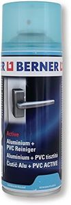 Berner 13792 detergente per alluminio/PVC 400 ml, spray, pulizia radicale ed efficace di alluminio, PVC, cromato, plastica, Smalto
