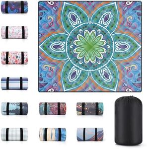 memKiya Picnic Blankets 60x80 Outdoor Anti Sand Manta De Playa Ultralight Wide Excersing Matts for Home Camp Quilts for Trailers Camping Essentials Fun Anniversary Retirement Her Friend Sister Gifts