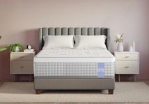 Loom & Needles Gravity Zero Partner Disturbance Mattress | 30 Nights Trial | 8 Inches 5 Zoned Euro Top Hybrid Pocket Spring Mattresses With Latex & 7 Layered Foam Queen Size Bed Gadda | Memory Gel Plush Medium Firm Comfort | 78x60 Inch, 8 Year Warranty By L&N