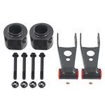 BST BSSP 3" Front Lift Spring Spacers 2" Rear Lift Shackles Full Leveling Suspension Lift Kit Bracket Kit Compatible for 1984-2001 JEEP Cherokee XJ 2WD 4WD