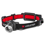 Ledlenser H8R Rechargeable Head Torch LED, 18650 Battery, 600 Lumens Super Bright Headlamp, with Read Rear Light, USB Charging, Focusable, Ideal Work Torch, Camping Equipment or Fishing Accessories