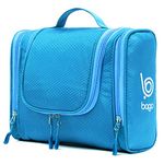 Bago toiletries bag, shower bag for travel, grooming products bag for make-up and more, blue (Blue) - Toiletry-Blue