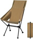 TRATHM Portable Camping Chair High 