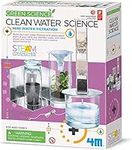 4M Green Science Clean Water Science, STEM Kit, Mini Water Filtration System using Solar Power, Water Science Experiment and Project Kit, For Boys and Girls ages 5+