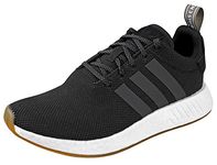 adidas Originals Men's NMD_R2 Running Shoe, Black/Utility Black/Trace Cargo, 11